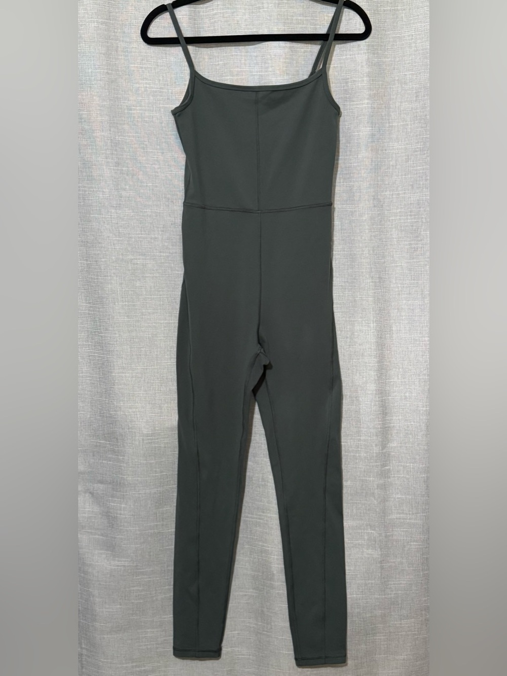 Aritzia Wilfred Free Divinity Jumpsuit-M-One Piece Unitard-Scarab Green